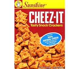 100 percent Real Cheese 1986 box Packaging