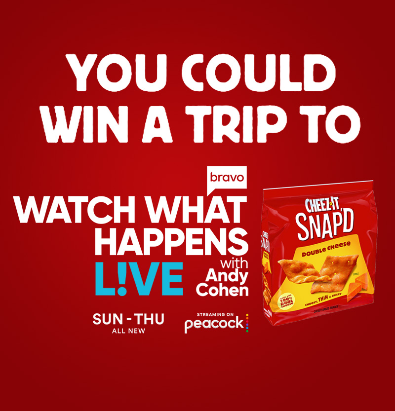 Enter for a chance to see Watch What Happens Live with Andy Cohen